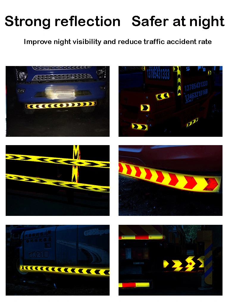 Traffic Safety Road Sign 3m Certificate Reflective Tape Car Sticker