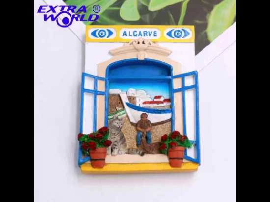 Promotion Resin Tourist Gift Portugal Algarve Refrigerator Magnet Souvenir Magnet